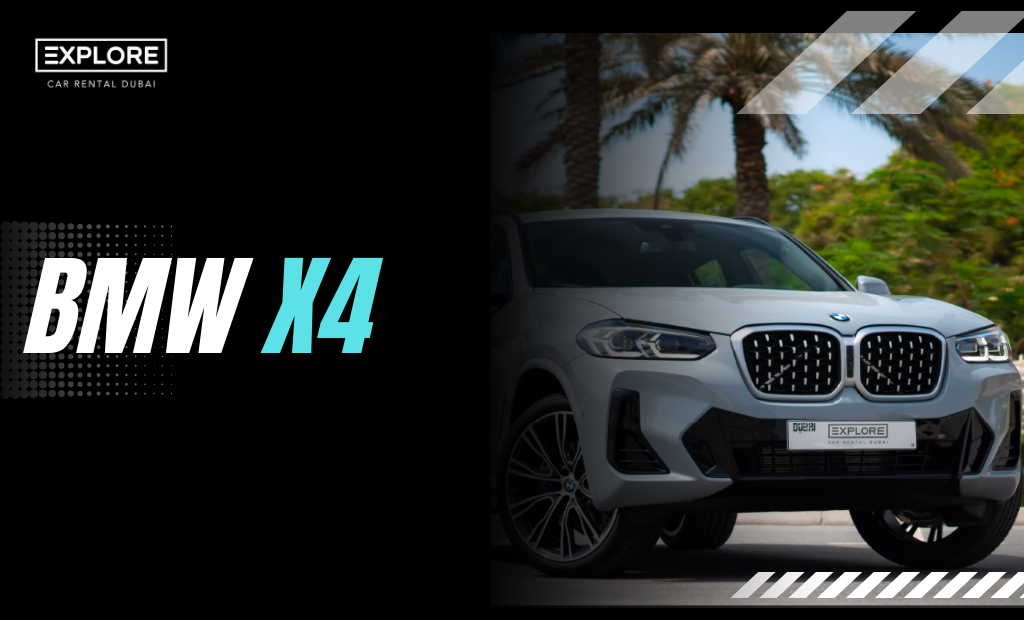 Rent BMW X4 in Dubai